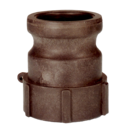 4 NPT Part A PP Cam Coupling