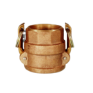 1/2 Part D Brass Cam Coupling