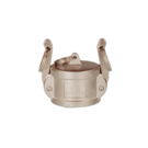 2 Part DC St/St Cam Coupling