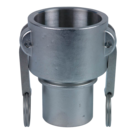 2 1/2 x (65mm) Stainless Steel Part C Cam RS DIN 2817 Coupling