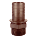 3/4 BSP Male GF Polypropylene Hose Tail