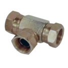 3/8 BSP Female Hydraulic Tee Adaptor
