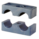31.75mm (1 1/4inOD) CF5 Std Twin PP Pipe Clamp Jaws