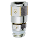 S2541 Camozzi 3/8 BSP 3/8 BSP Male Female Swivel Adaptor