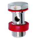 1635 Camozzi -01 1/8 BSP Long Stem Single Banjo Bolt