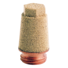 2921 Camozzi 1/4 BSP Sintered Bronze Silencer