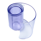 400mm x 2.5mm Clear Standard PVC Door Strip