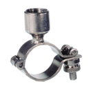 1 od Hygienic Pipe Clip Hinged