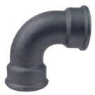 1/2 Black Mall 90deg Bend