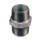 1/2" BSPT Galv Male Hex Nipple