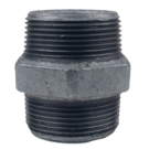 1/2 Black Mall Hex Nipple