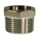 1-3/4 BSP 316 St/St Hexagon Red Bush