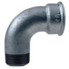 3 Galv Mall MF 90deg Bend