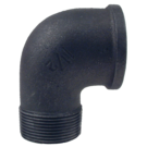 1/8 Black Mall MF 90deg Elbow