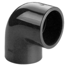 25mm x 3/4 Plain/BSP PVC 90deg Elbow