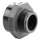 1 BSP Male x 1 1/4 BSP Female PVC Adaptor