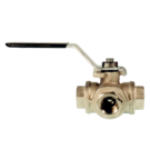 531 T Port Brass Ball Valve 3/4