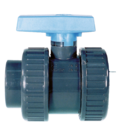2 1/2 BSP PVC Economy D.Union Ball Valve