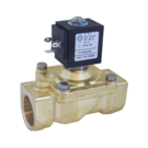 3/8 Brass Coupled Diaphragm N.Closed Solenoid Valve