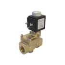 1/2 Brass Servo-Assisted N.Closed Steam Solenoid Valve