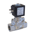1/2 St/St Servo-Assisted N.Closed Steam Solenoid Valve