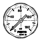 MA-27-160-M5-PSI Festo Pressure gauge