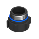 IBC PP Male Female Adaptor S56x4 - 2 BSP