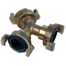 Brass Claw Y Coupling