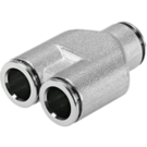 NPQH-Y-Q8-E-P10 Festo Push-in Y-connector (10 Pack)