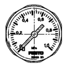 MA-27-1,0-M5-MPA Festo Pressure gauge