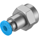 QSF-1/8-6-B Festo Push-in fitting (10 Pack)
