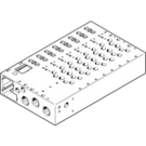 VABM-L1-18G-G38-24-G Festo Manifold rail
