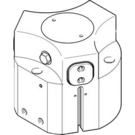 HGDD-80-A-G2 Festo Three-point gripper