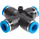 QSX-12 Festo Push-in X-connector (10 Pack)