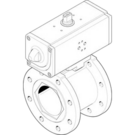 VZBC-100-FF-16-22-F0710-V4V4T-PP240-R-90-C Festo Ball valve actuator unit