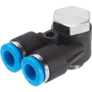QSYLV-1/8-6 Festo Push-in Y-fitting
