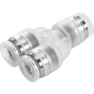 NPQP-Y-Q8-E-FD-P10 Festo Push-in Y-connector (10 Pack)
