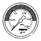 MA-50-0,25-R1/4-MPA-E-RG Festo Pressure gauge