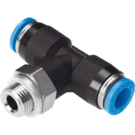 QST-G1/8-6 Festo Push-in T-fitting (10 Pack)