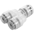 NPQP-Y-Q10-Q8-FD-P10 Festo Push-in Y-connector (10 Pack)