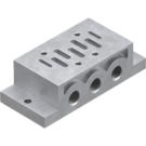 NAS-1/4-1A-ISO Festo Individual sub-base