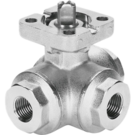 VZBA-2-GGG-63-32L-F0507-V4V4T Festo Ball valve