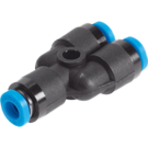 QSMY-6 Festo Push-in Y-connector (10 Pack)