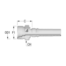 Interlock M42 DIN 3853 Male 24? x 1" HFF-IL M D24S-H -16-42 H46