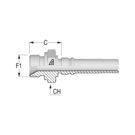 Interlock 3/4" BSP Male 60? Flare AGR x 3/4" HFF-IL M BSP60-H -12-12 H32
