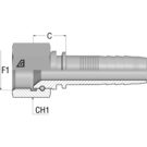 Spiral 1 5/16" JIC Female 37? Seat DKJ x 3/4" HFF-MS FS JIC -12-16 TN 38