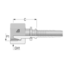 Standard M18 Universal Metric Fem x 5/16" HFF-STD FS D24U -05-18 SN 22