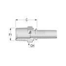 Standard 1/8" NPT Male HFF-STD M NPTF-H -03-02 H12