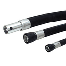 40mm x 3000mm Flexible Hose Assembly 1001E