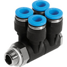 QSLV4-G1/4-10 Festo Multiple distributor